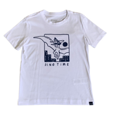 Camiseta Dino Time Blanca